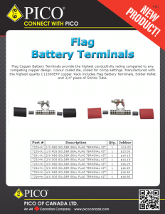 Flag Battery Terminals