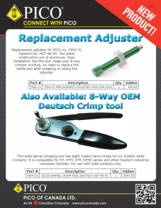 Replacement Adjuster